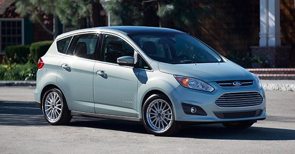 FORD C-MAX HYBRID NAMED IIHS TOP SAFETY PICK