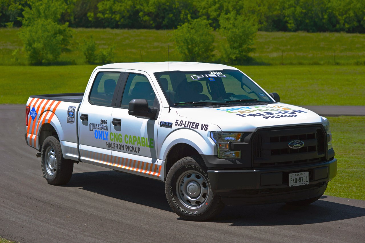 2016 F-150 WITH CLASS-EXCLUSIVE COMPRESSED NATURAL GAS, PROPANE CAPABILITY GROWS FORD’S ALTERNATIVE FUEL LEADERSHIP