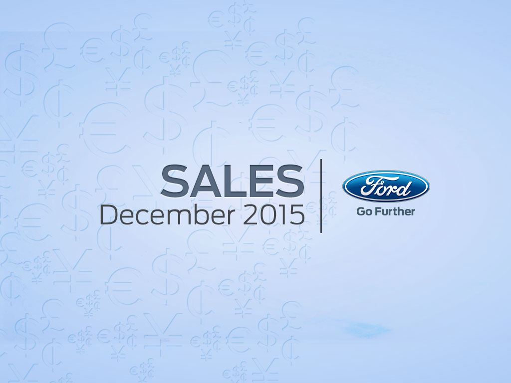 Ford is America’s Best-Selling Brand for Sixth Straight Year; F-Series No. 1 Vehicle for 34th Year