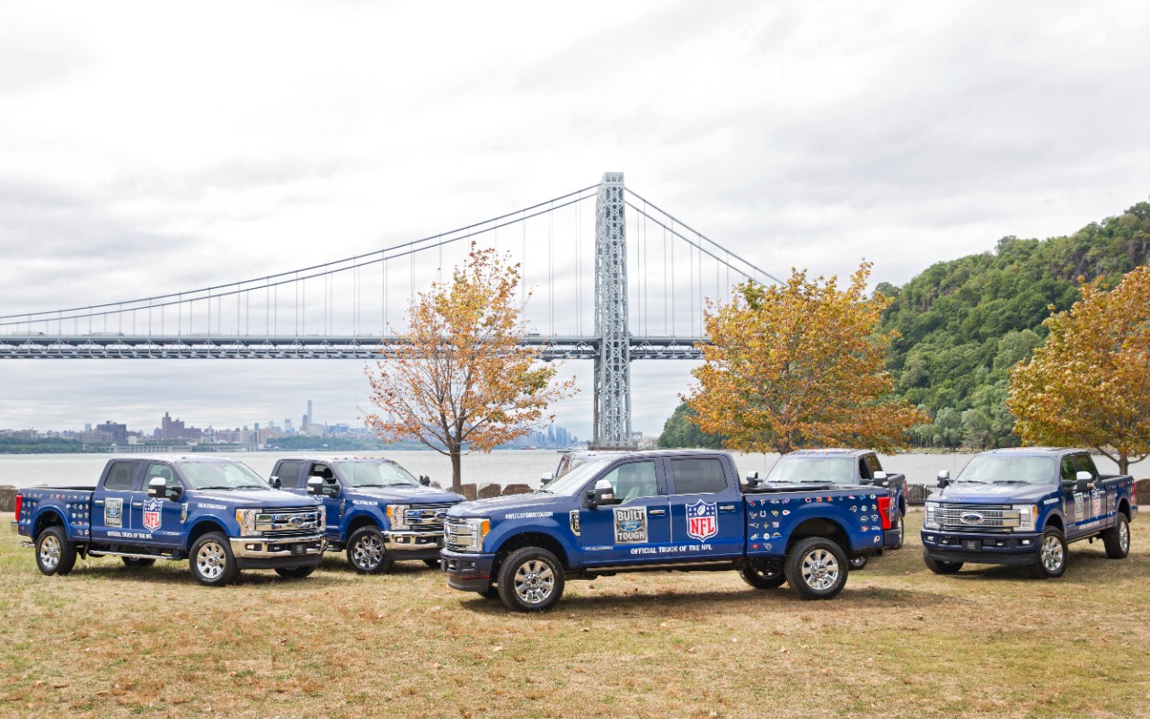 You Can Now Uber a Ford F-150 to Tailgate at NFL Games
